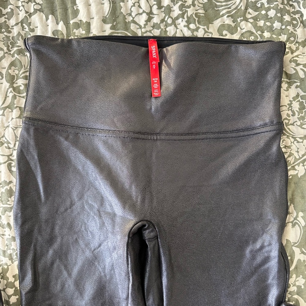 Spanx Faux Leather Leggings